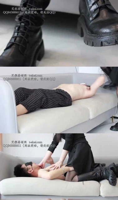 【黑丝诱惑】【乔伊】素人篇:某医美前台接待员乔伊长靴全体重踩奴坐奴窒息口水羞辱