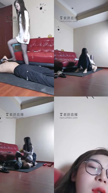【领主老大】窒息专场+全体重踩踏+口水