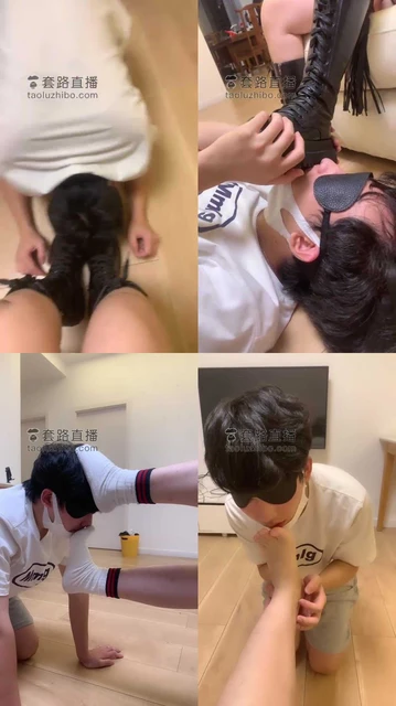 【小戚】长靴臭棉袜辱狗